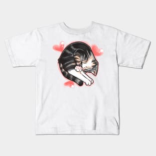 A Cat Named Manga Kids T-Shirt